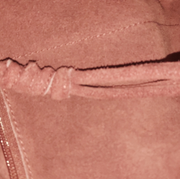 FREE PEOPLE PRE-LOVED JESSA Suede Mulberry SLING BAG. - Picture 5 of 8